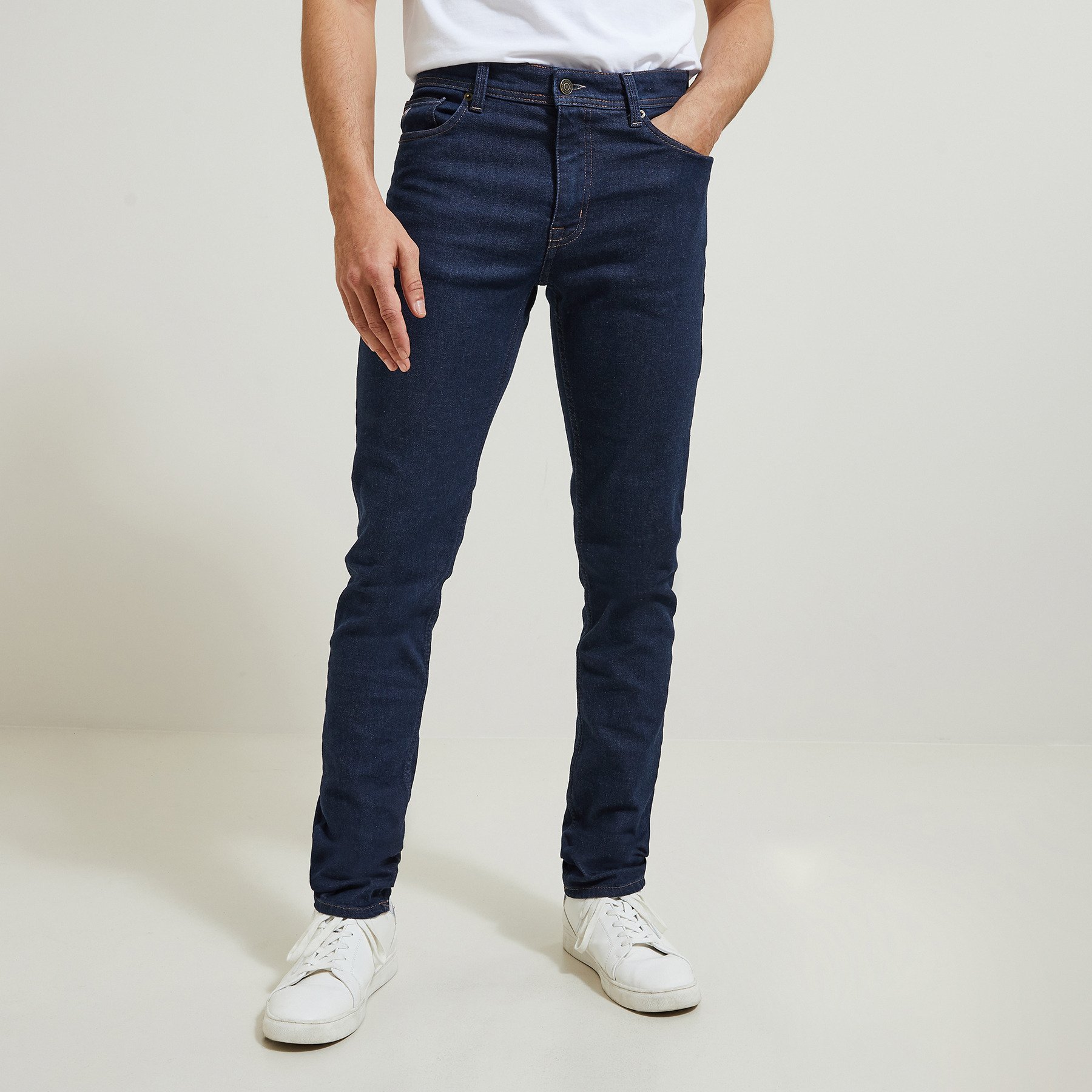Jean slim cinq neuf édition n°3 Made in France Bleu 36 98% Coton, 2% Elasthanne Homme