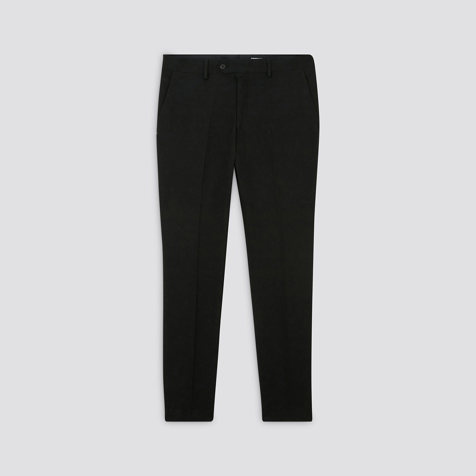 Pantalon de costume coupe slim Noir 34 74% Polyester, 24% Viscose, 2% Elasthanne Homme