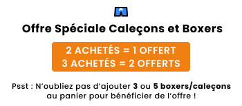 Offre spéciale Boxers