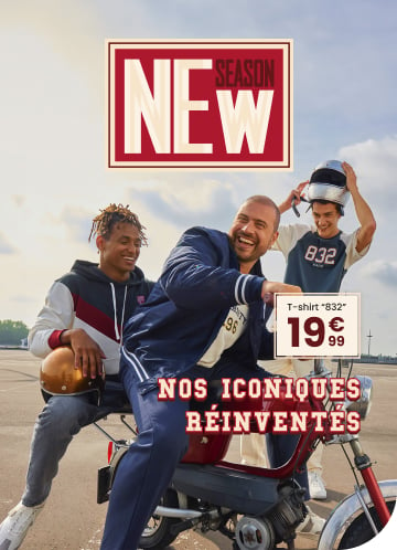 Nos iconiques réinventés - T-shirt 832 19€99