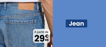 Jean à partir de 29€99