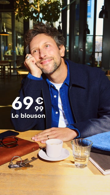 Le blouson à 69€99