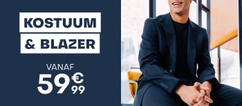 Kostuum & Blazer vanaf 59€99