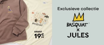 Exclusieve collectie Basquiat x Jules