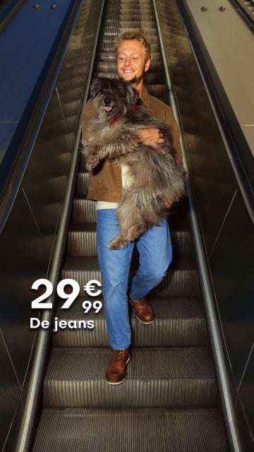 De jeans en 29€99