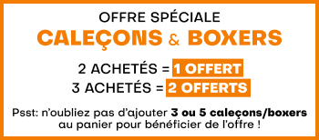 Offre spéciale Boxers