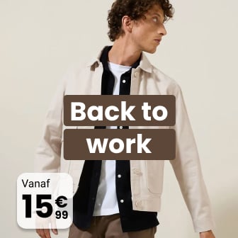 Back to work vanaf 15€99