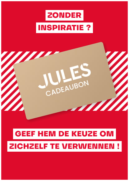 Inspiratieloos? Jules Cadeaukaart - Geef hem/haar de keuze om zichzelf te verwennen!