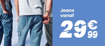 Jeans vanaf 29€99