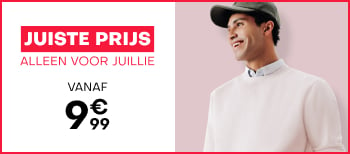 Juiste prijs, alleen voor juillie vanaf 9€99