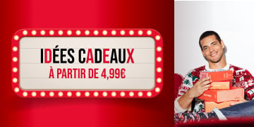 Des idées cadeaux à partir de 4€99