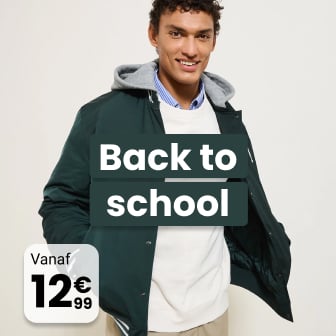 Back to school vanaf 12€99