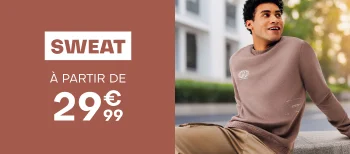 Sweat à partir de 29€99