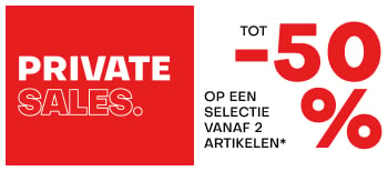 Private Sales. tot -50% op een selectie vanaf 2 artikelen*